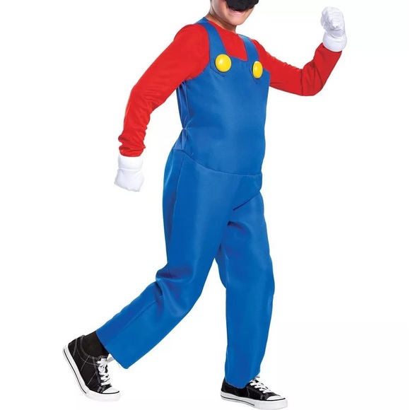 Boys Mario Classic Costume - Picture 2 of 3